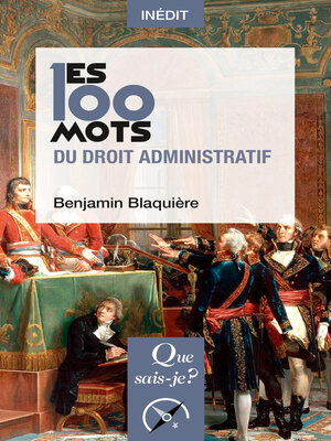 cover image of Les 100 mots du droit administratif